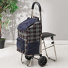 Foldable Stair Climbing Shopping Cart